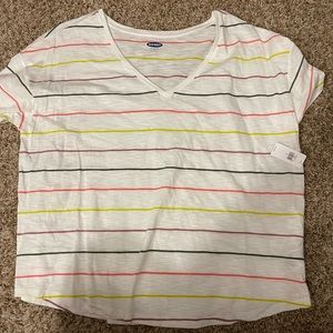 NWT Old Navy Stripe V-Neck